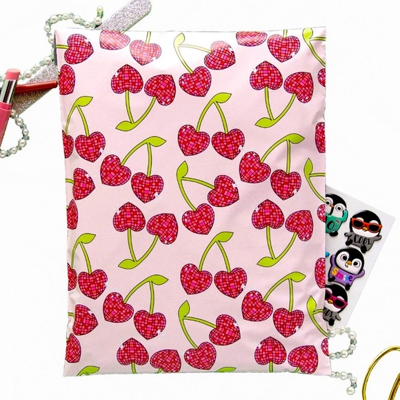 upacnship Other - LAST SET🍒20 Designer Disco Cherry Poly Mailers